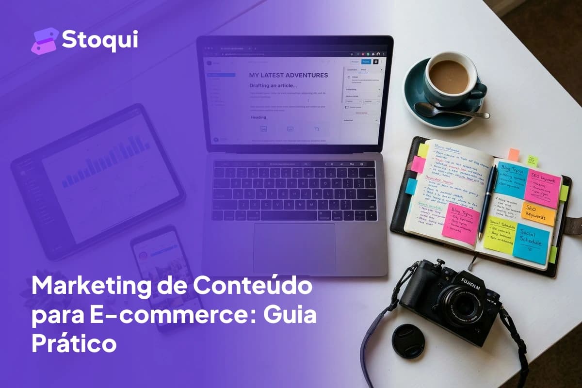 Workspace de criação de conteúdo para e-commerce