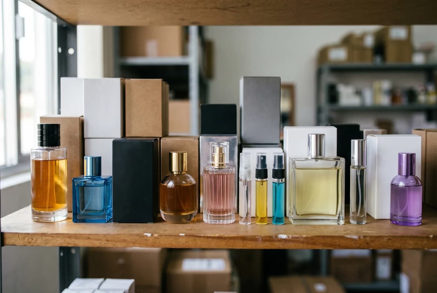 Sistema para loja de cosméticos e perfumaria