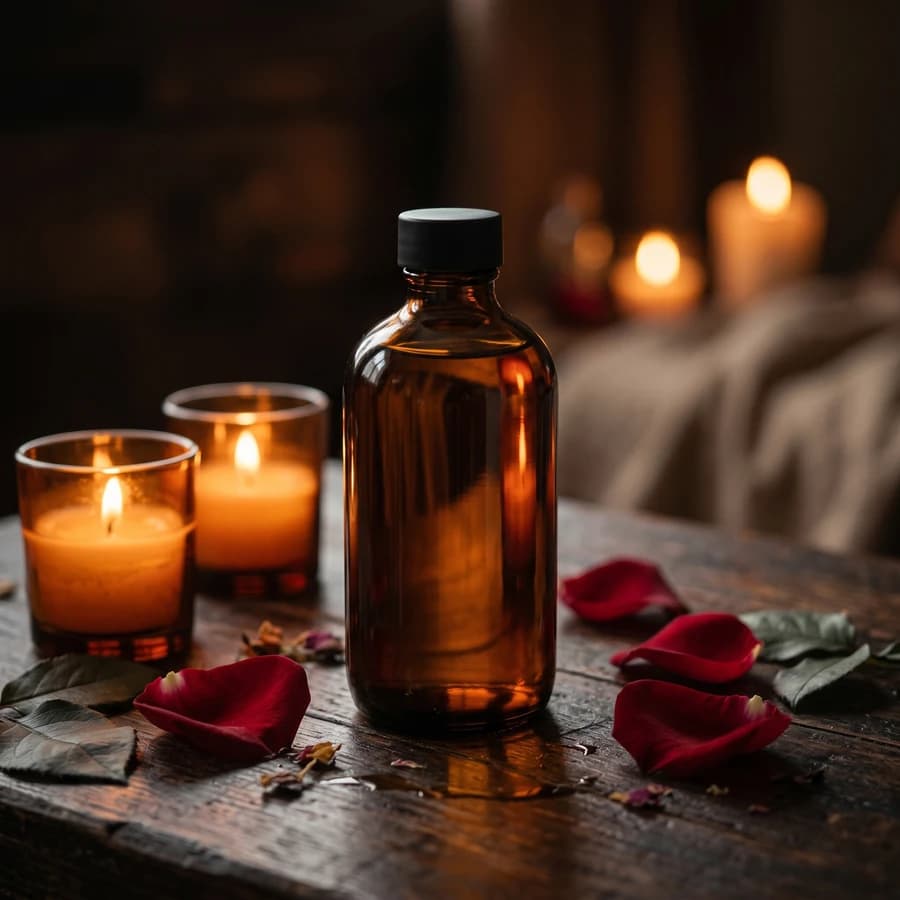 Óleo de massagem sensual em sex shop no Stoqui